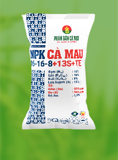 NPK CÀ MAU 16-16-8+13S+TE