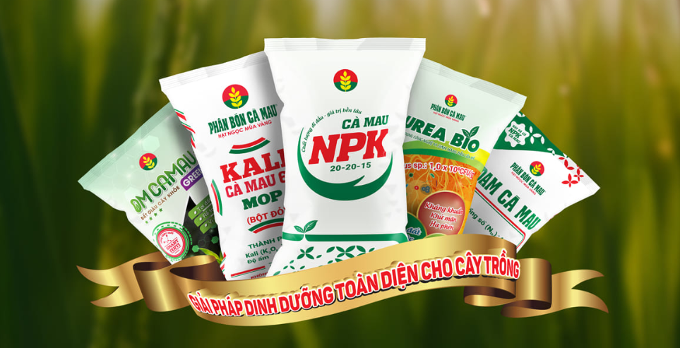 Sản phẩm của Phân bón Cà Mau