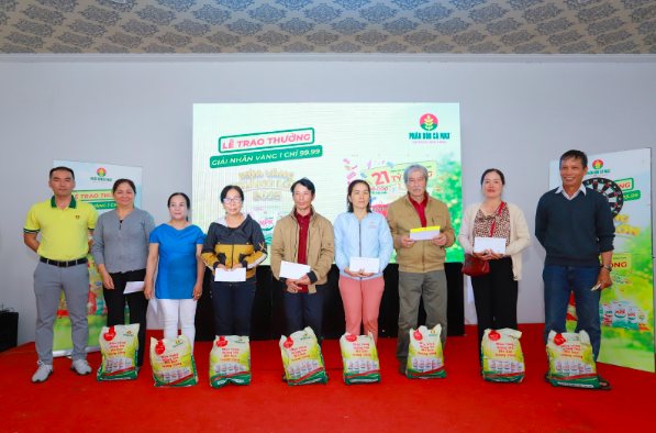 Trao giải Mùa Vàng Thắng Lớn 2023: Rước vàng 99.99 cùng NPK Cà Mau